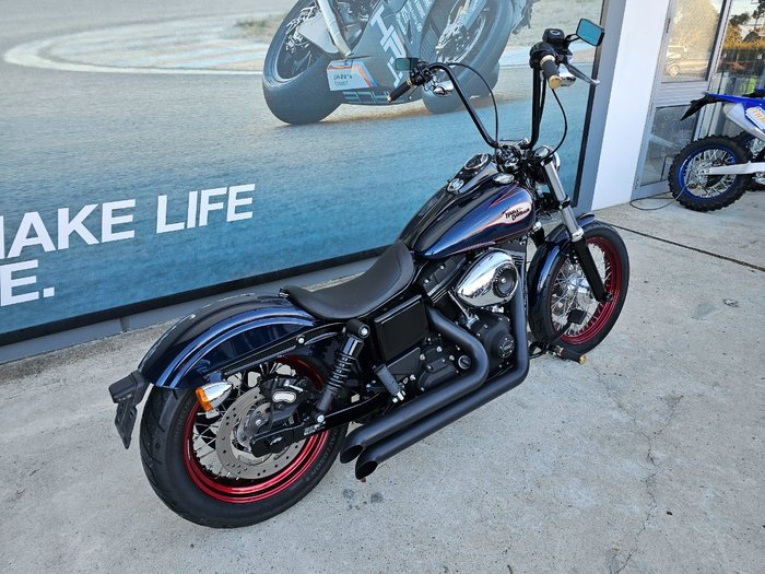 2013 HARLEY-DAVIDSON FXDB STREET BOB Blue