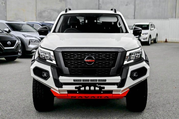 2025 Nissan Navara PRO-4X Warrior D23 MY25 4X4 Dual Range White Pearl