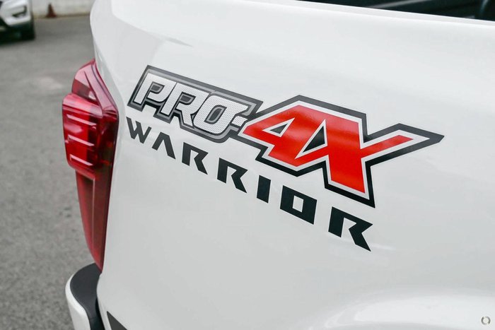 2025 Nissan Navara PRO-4X Warrior D23 MY25 4X4 Dual Range White Pearl