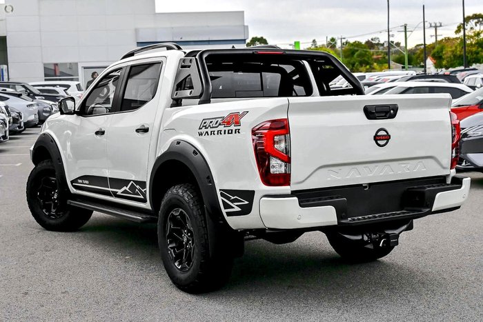 2025 Nissan Navara PRO-4X Warrior D23 MY25 4X4 Dual Range White Pearl