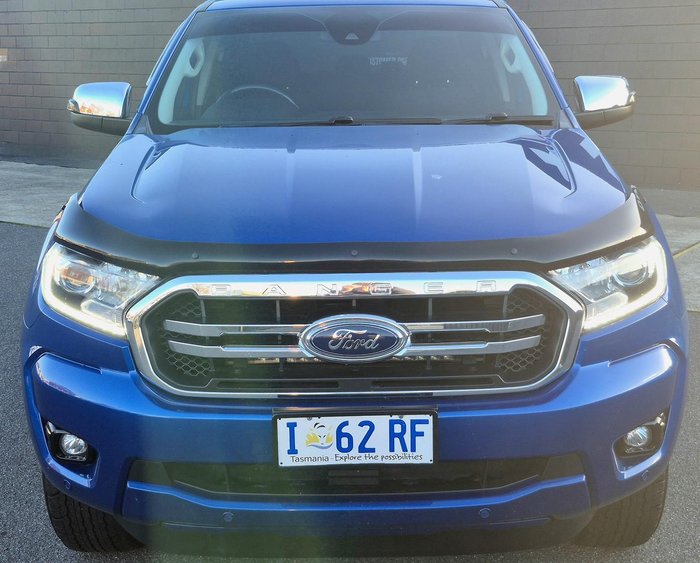 2019 Ford Ranger XLT PX MkIII MY19 4X4 Dual Range Lightning Blue