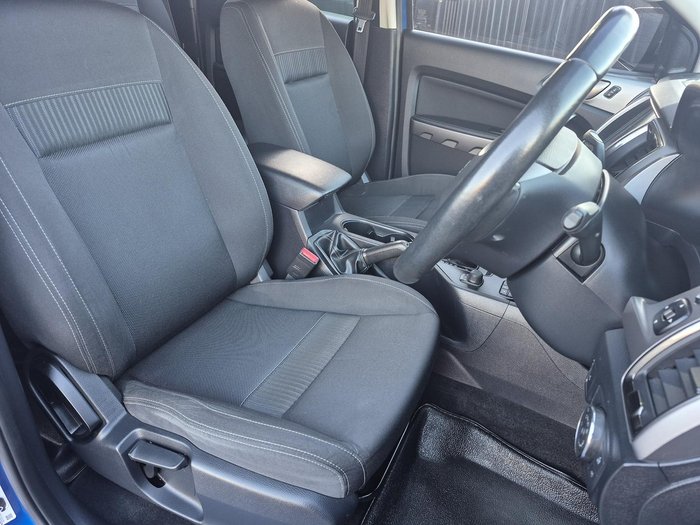 2019 Ford Ranger XLT PX MkIII MY19 4X4 Dual Range Lightning Blue