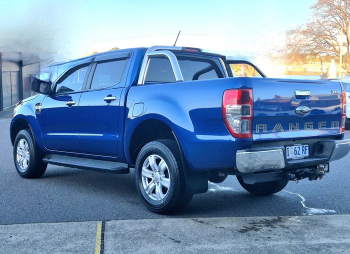 2019 Ford Ranger XLT PX MkIII MY19 4X4 Dual Range Lightning Blue