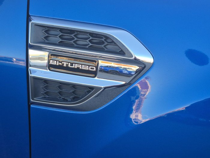2019 Ford Ranger XLT PX MkIII MY19 4X4 Dual Range Lightning Blue