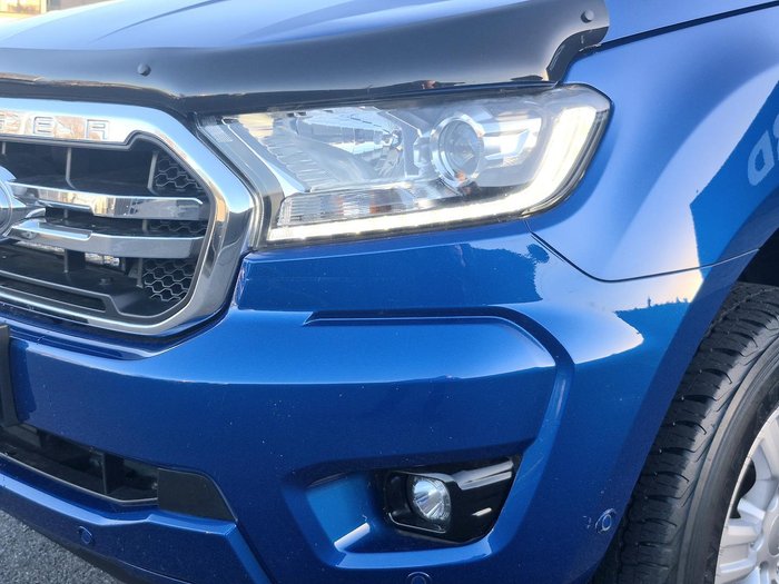 2019 Ford Ranger XLT PX MkIII MY19 4X4 Dual Range Lightning Blue