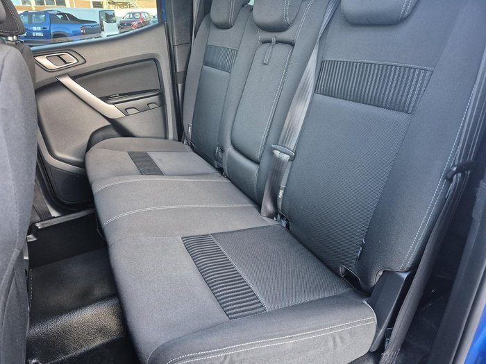 2019 Ford Ranger XLT PX MkIII MY19 4X4 Dual Range Lightning Blue