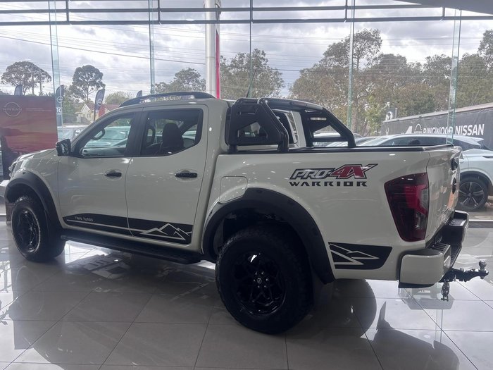 2025 Nissan Navara PRO-4X Warrior D23 MY25 4X4 Dual Range White Pearl