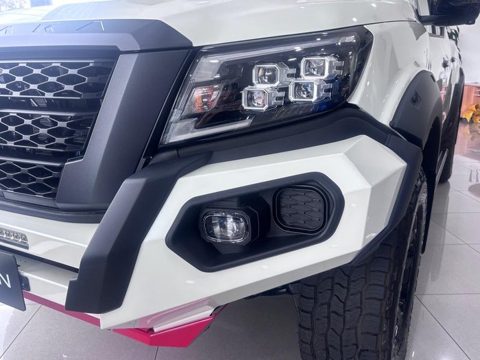 2025 Nissan Navara PRO-4X Warrior D23 MY25 4X4 Dual Range White Pearl