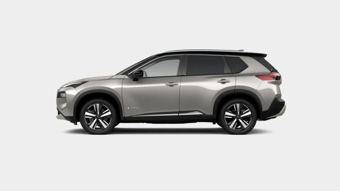 2025 Nissan X-TRAIL Ti e-POWER T33 MY25 Four Wheel Drive Champagne Silver/Black Roof