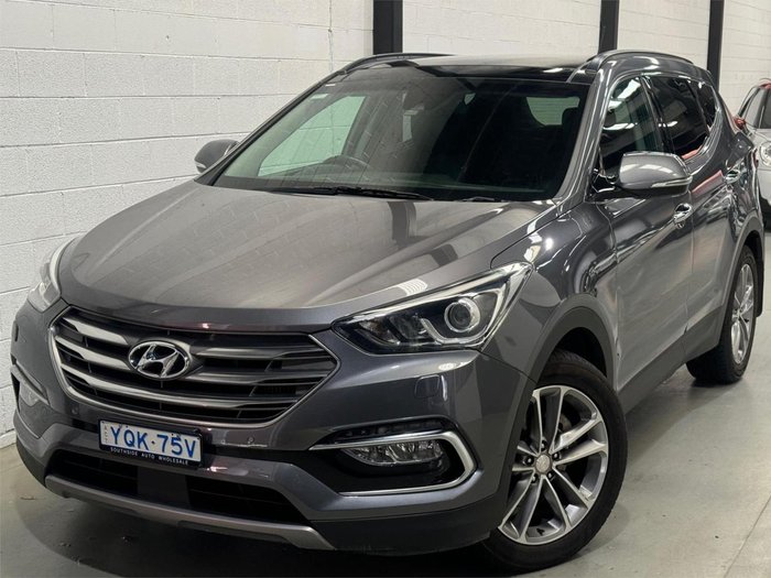 2017 Hyundai Santa Fe Highlander DM3 Series II MY17 4X4 On Demand Grey
