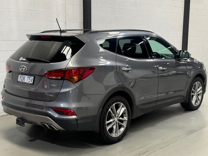 2017 Hyundai Santa Fe Highlander DM3 Series II MY17 4X4 On Demand Grey