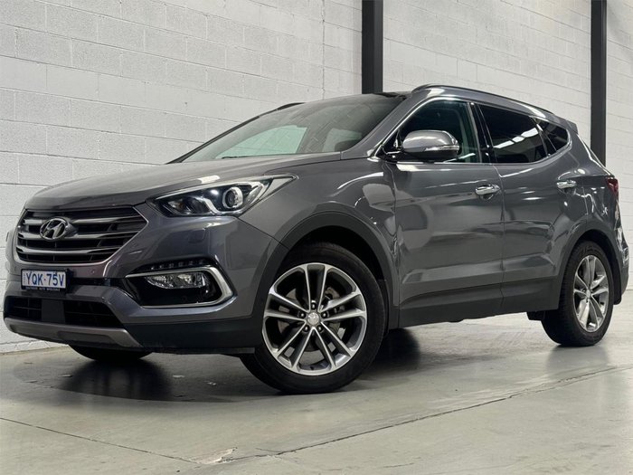2017 Hyundai Santa Fe Highlander DM3 Series II MY17 4X4 On Demand Grey