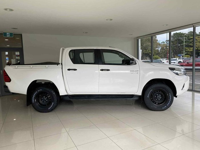 2018 Toyota Hilux SR GUN126R 4X4 Dual Range Glacier White