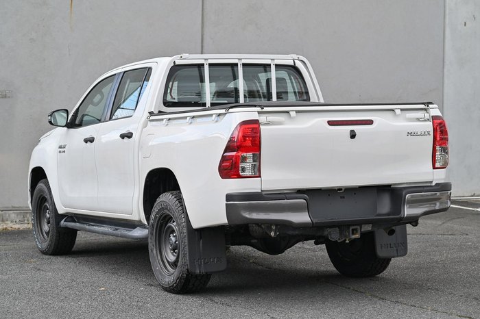 2018 Toyota Hilux SR GUN126R 4X4 Dual Range Glacier White