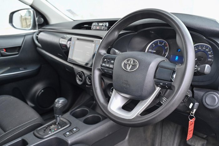 2018 Toyota Hilux SR GUN126R 4X4 Dual Range Glacier White