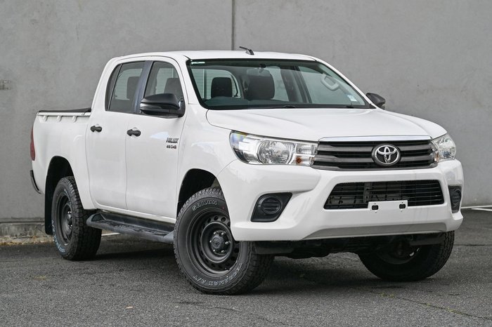 2018 Toyota Hilux SR GUN126R 4X4 Dual Range Glacier White