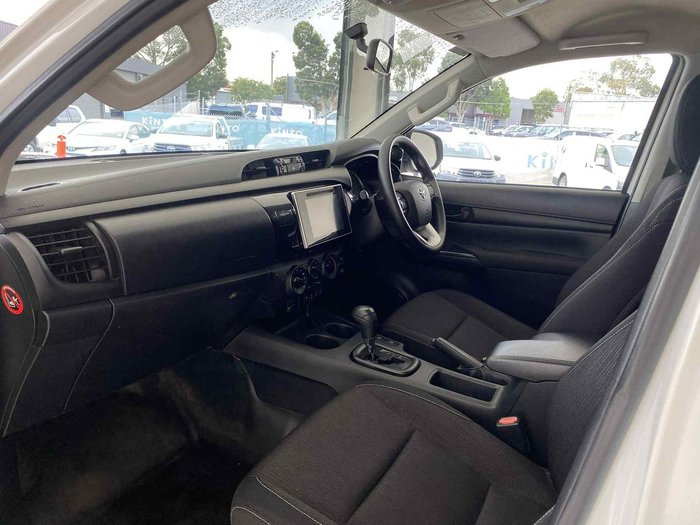 2018 Toyota Hilux SR GUN126R 4X4 Dual Range Glacier White