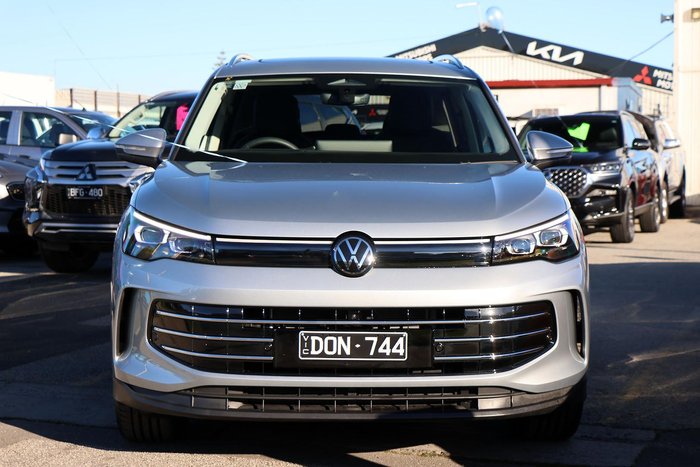 2025 Volkswagen Tiguan 150TSI Elegance CT MY25 Four Wheel Drive Oyster Silver