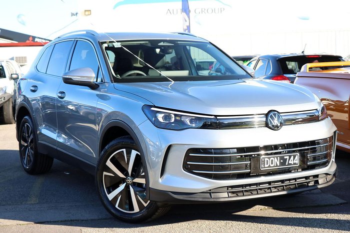 2025 Volkswagen Tiguan 150TSI Elegance CT MY25 Four Wheel Drive Oyster Silver