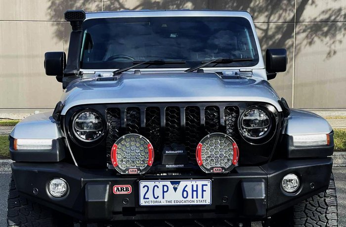 2023 Jeep Gladiator Night Eagle JT MY23 4X4 On Demand Silver Zynith