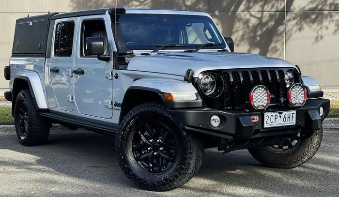 2023 Jeep Gladiator Night Eagle JT MY23 4X4 On Demand Silver Zynith