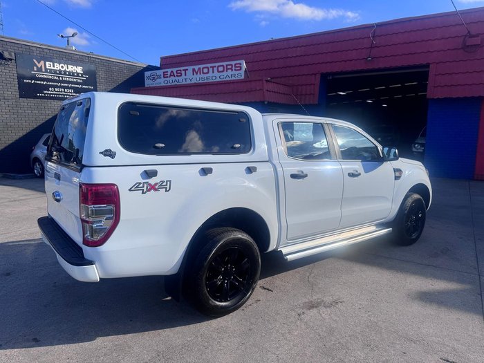 2018 Ford Ranger XL PX MkII MY18 4X4 Dual Range Frozen White