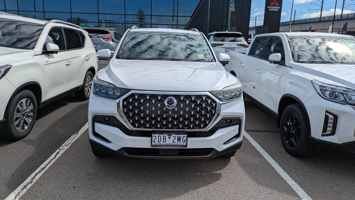 2024 SsangYong Rexton Ultimate Y461 MY24 4X4 Dual Range Pearl White