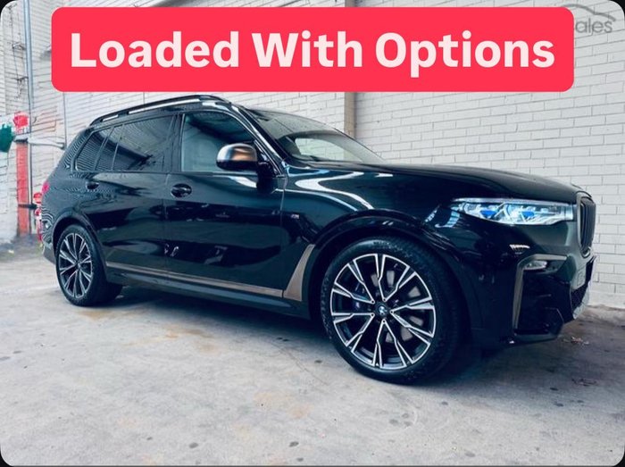 2022 BMW X7 M50i G07 4X4 Constant Black