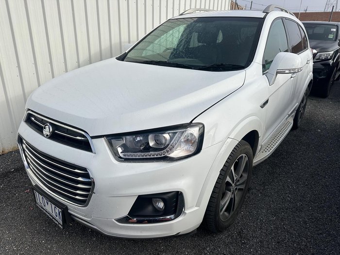 2017 Holden Captiva LTZ CG MY18 AWD Summit White