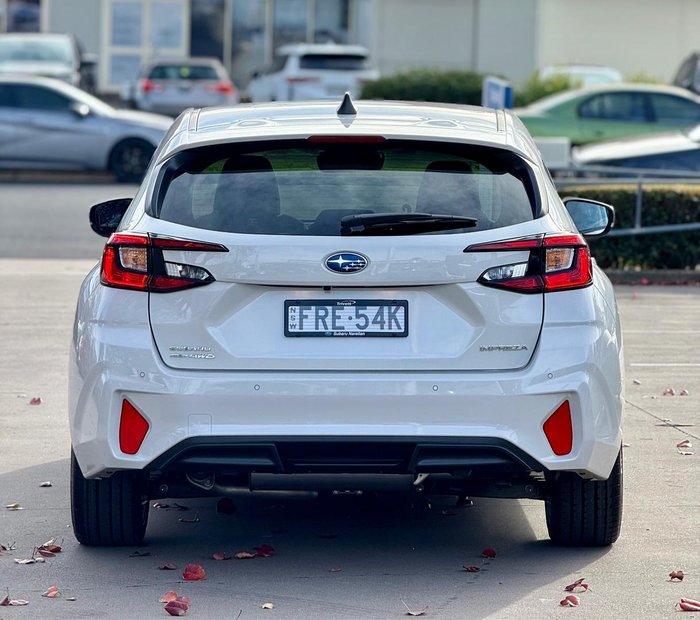 2025 Subaru Impreza 2.0S G6 MY24 AWD Crystal White