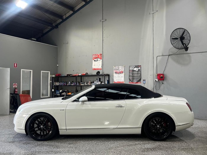 2007 Bentley Continental GTC 3W Four Wheel Drive Glacier White