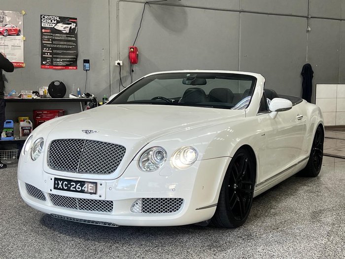 2007 Bentley Continental GTC 3W Four Wheel Drive Glacier White