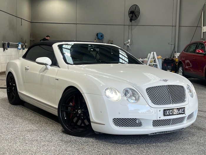 2007 Bentley Continental GTC 3W Four Wheel Drive Glacier White