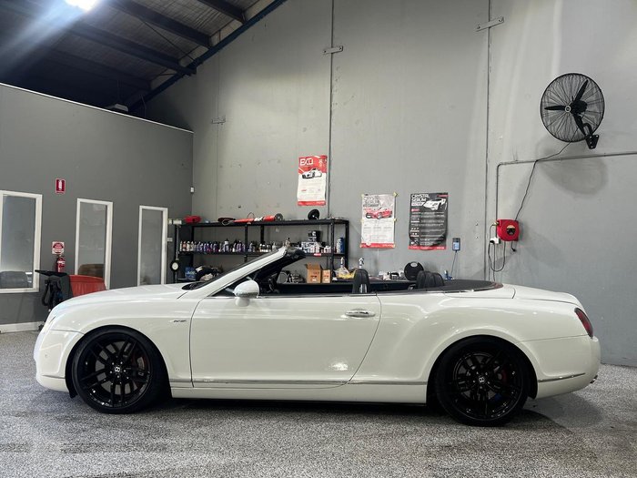 2007 Bentley Continental GTC 3W Four Wheel Drive Glacier White