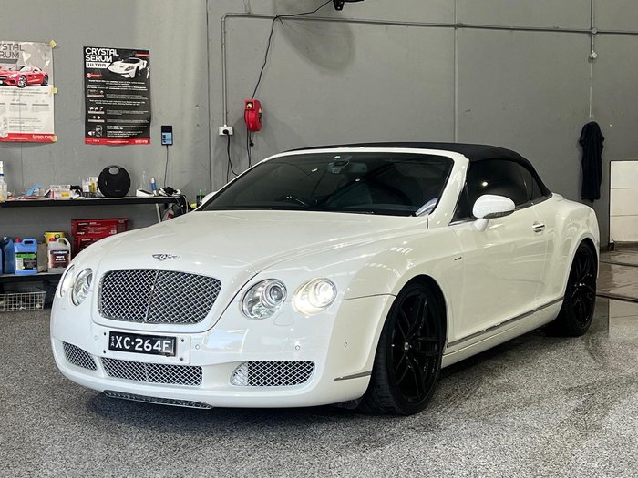 2007 Bentley Continental GTC 3W Four Wheel Drive Glacier White