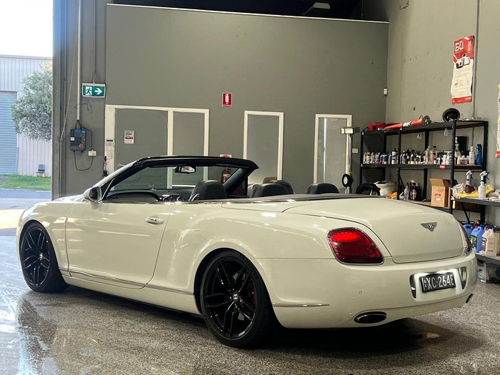 2007 Bentley Continental GTC 3W Four Wheel Drive Glacier White