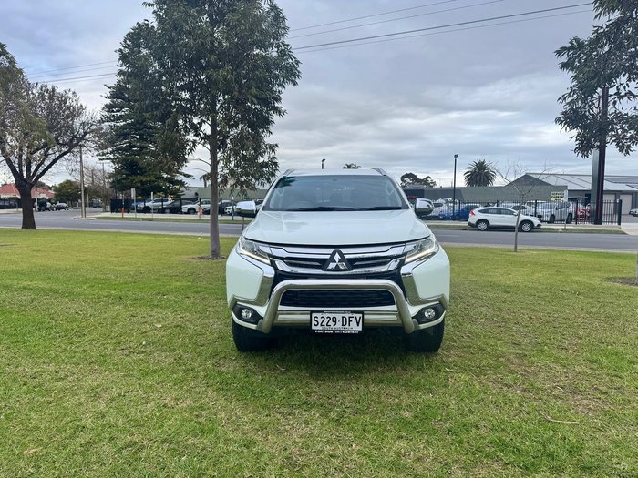 2016 Mitsubishi Pajero Sport GLX QE MY16 4X4 Dual Range White