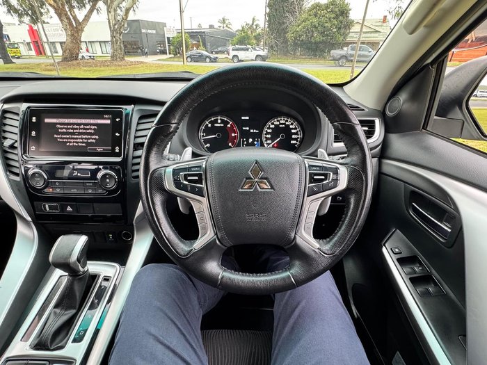 2016 Mitsubishi Pajero Sport GLX QE MY16 4X4 Dual Range White