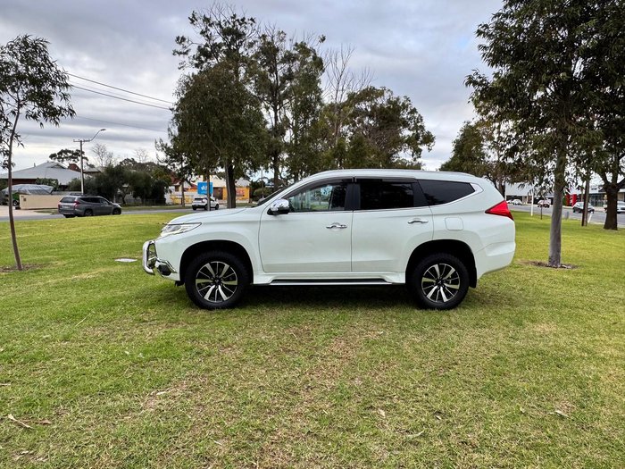 2016 Mitsubishi Pajero Sport GLX QE MY16 4X4 Dual Range White