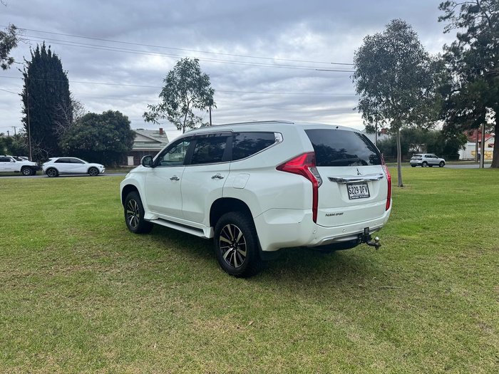 2016 Mitsubishi Pajero Sport GLX QE MY16 4X4 Dual Range White