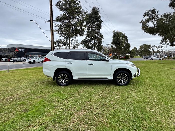 2016 Mitsubishi Pajero Sport GLX QE MY16 4X4 Dual Range White