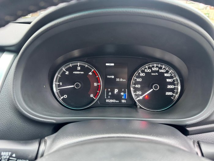 2016 Mitsubishi Pajero Sport GLX QE MY16 4X4 Dual Range White