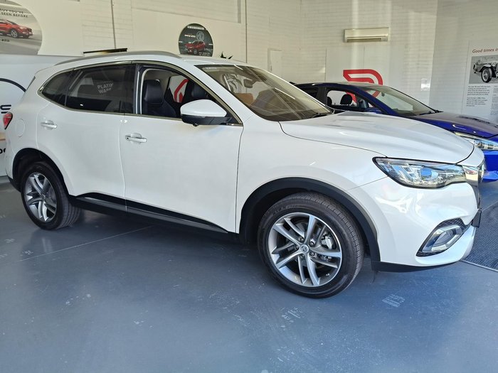 2021 MG HS Plus EV Essence SAS23 MY21 New Pearl White