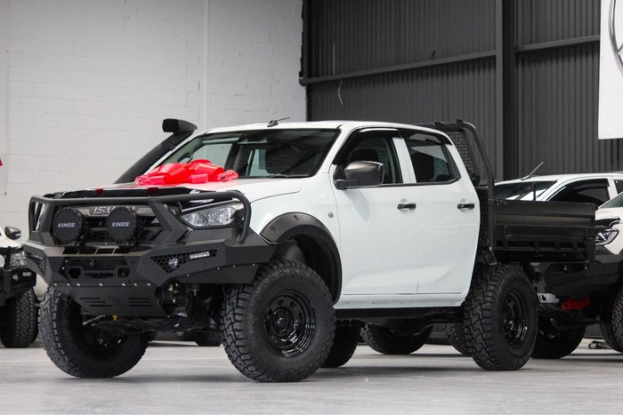 2020 Isuzu D-MAX SX MY21 4X4 Dual Range Mineral White