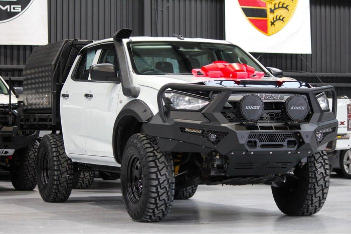 2020 Isuzu D-MAX SX MY21 4X4 Dual Range Mineral White