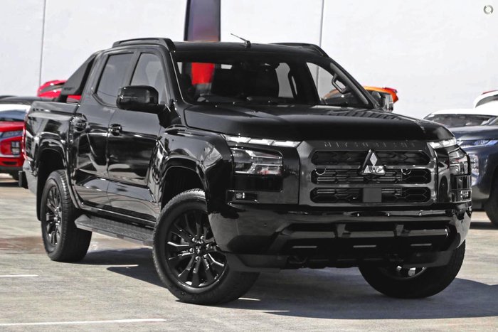 2024 Mitsubishi Triton GSR Special Edition MV MY25 4X4 Dual Range Black Mica