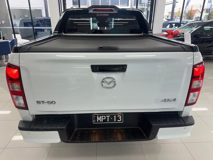 2022 Mazda BT-50 SP TF 4X4 Dual Range Ice White