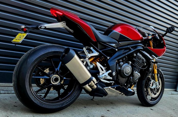 2023 Triumph Speed Triple 1200 RR Speed Triple Red