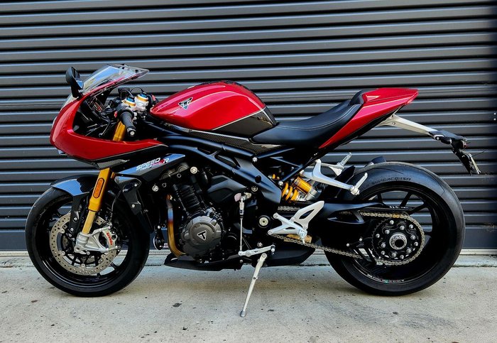 2023 Triumph Speed Triple 1200 RR Speed Triple Red