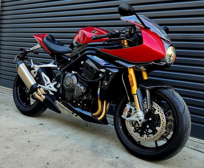 2023 Triumph Speed Triple 1200 RR Speed Triple Red